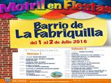Fiestas del Barrio de la Fabriquilla 2016