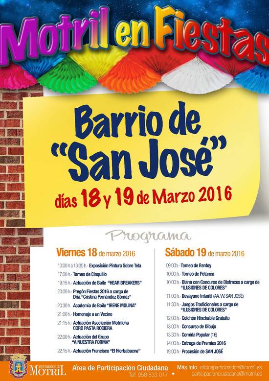 Fiestas de Barrio de San José