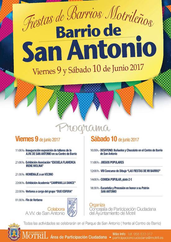Fiestas del Barrio de San Antonio
