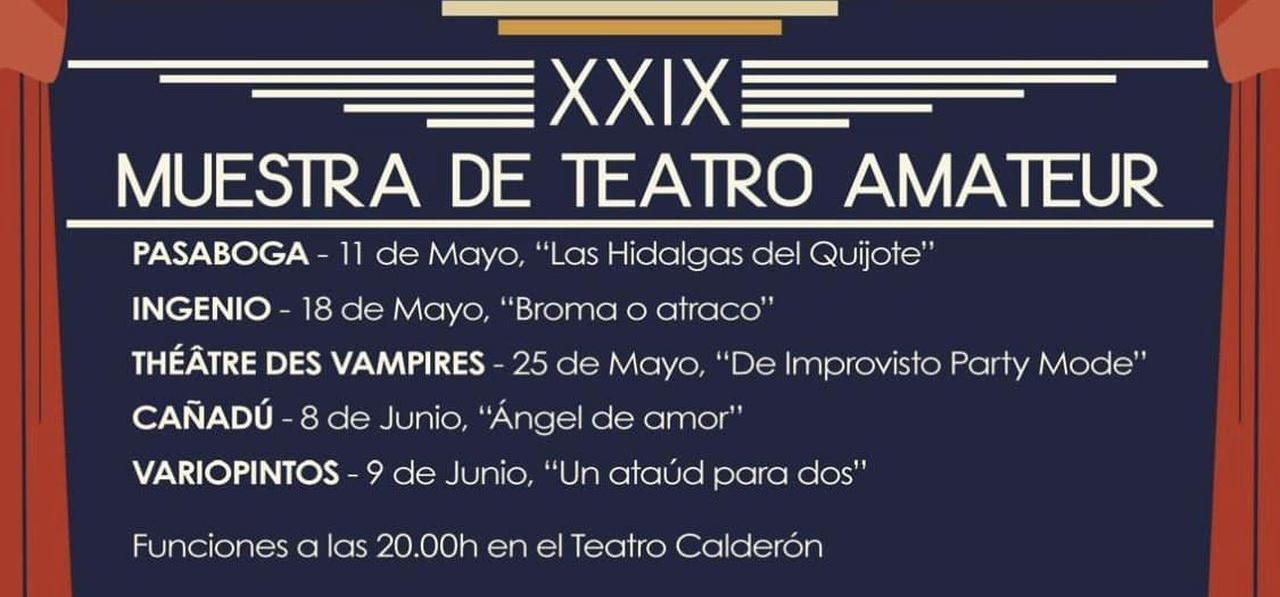 XXIX MUESTRA DE TEATRO AMATEUR. "LAS HIDALGAS DEL QUIJOTE"