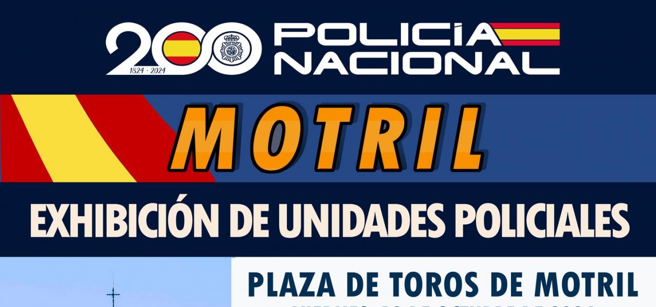 Motril exhibición de unidades policiales