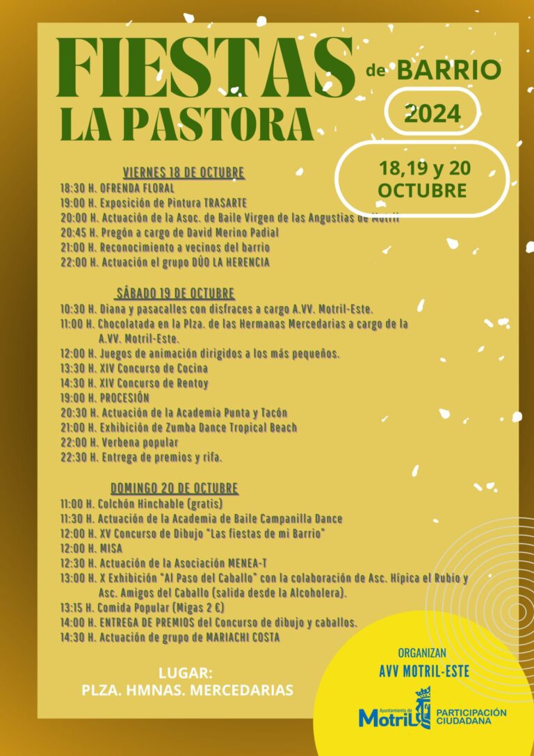 Fiestas Pastora