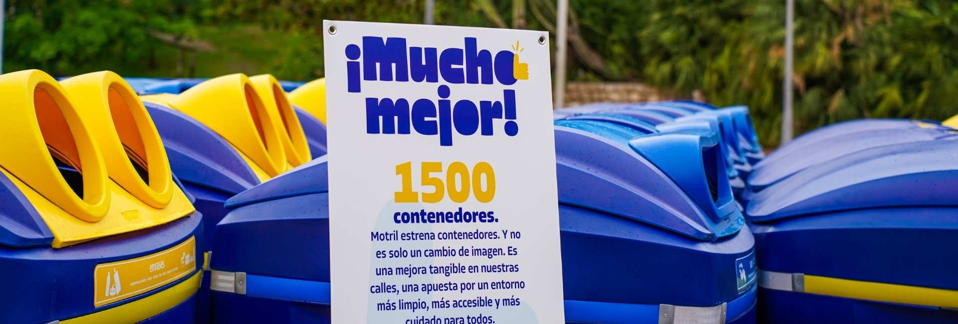 Contenedor amarillo en Motril