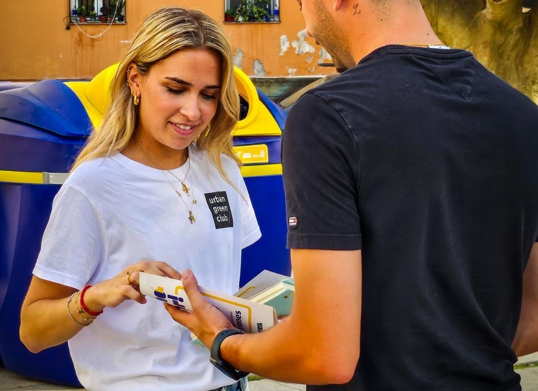 contenedores de reciclaje en Motril
