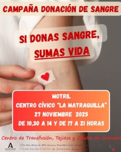 Donación de Sangre en Motril