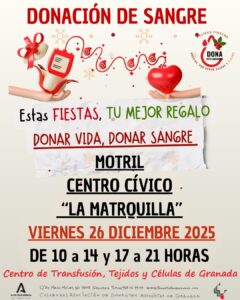 Donación de Sangre el 26 de diciembre