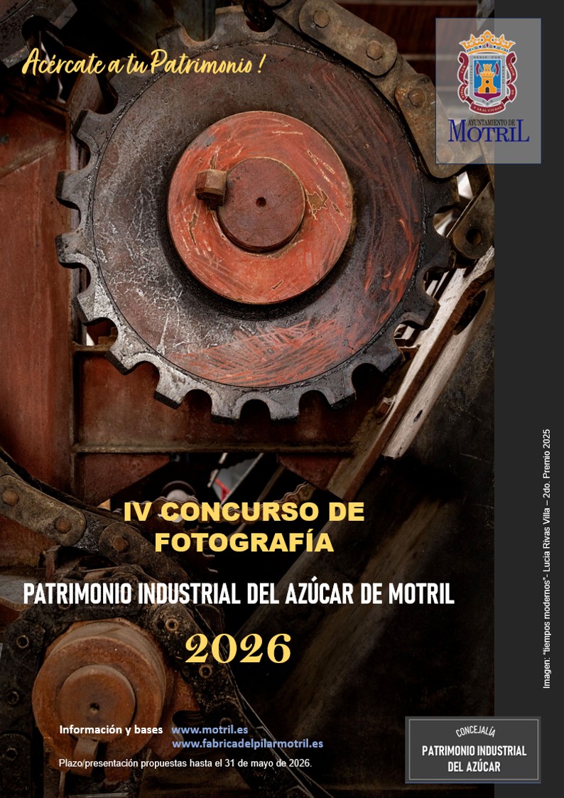 IV Concurso de Fotografía de Patrimonio Industrial del Azúcar de Motril 2026