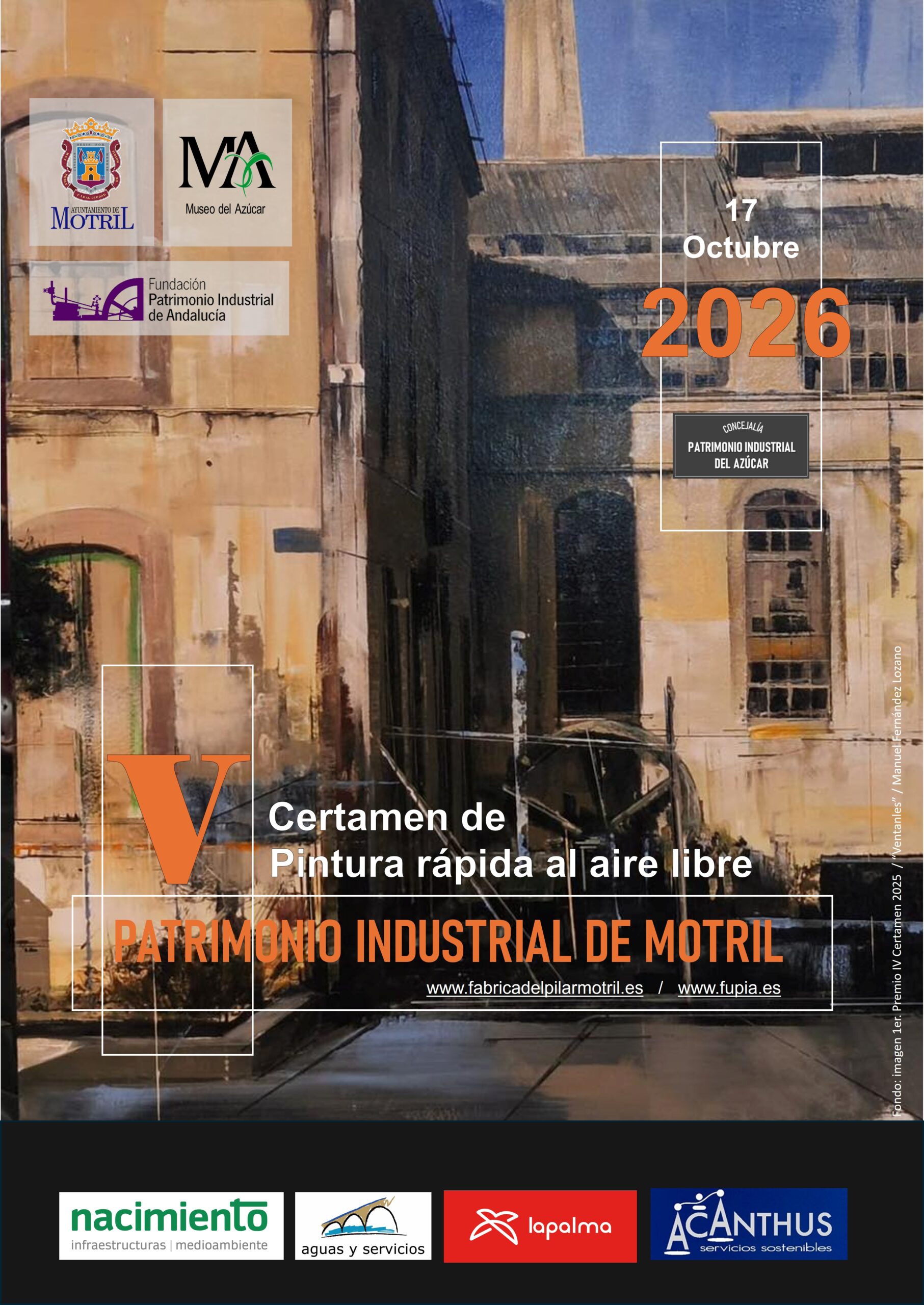 V Certamen de Pintura rápida al aire libre Patrimonio Industrial de Motril