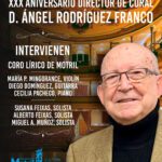 Concierto XXX Aniversario Director de Coral D. Ángel Rodríguez Franco