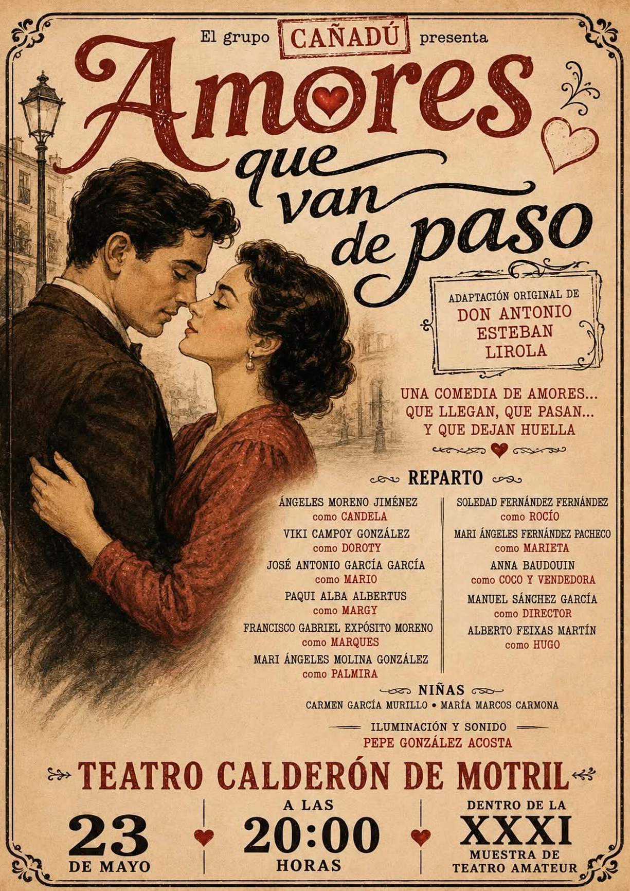 Caña du amores que van de paso