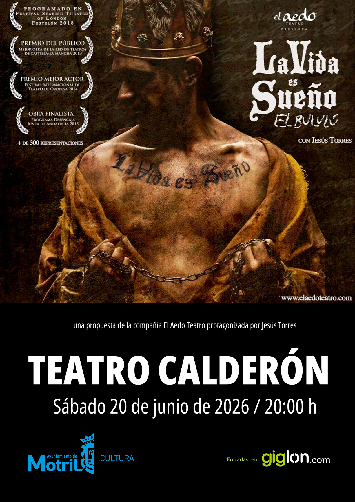 El clásico inmortal de Calderón de la Barca