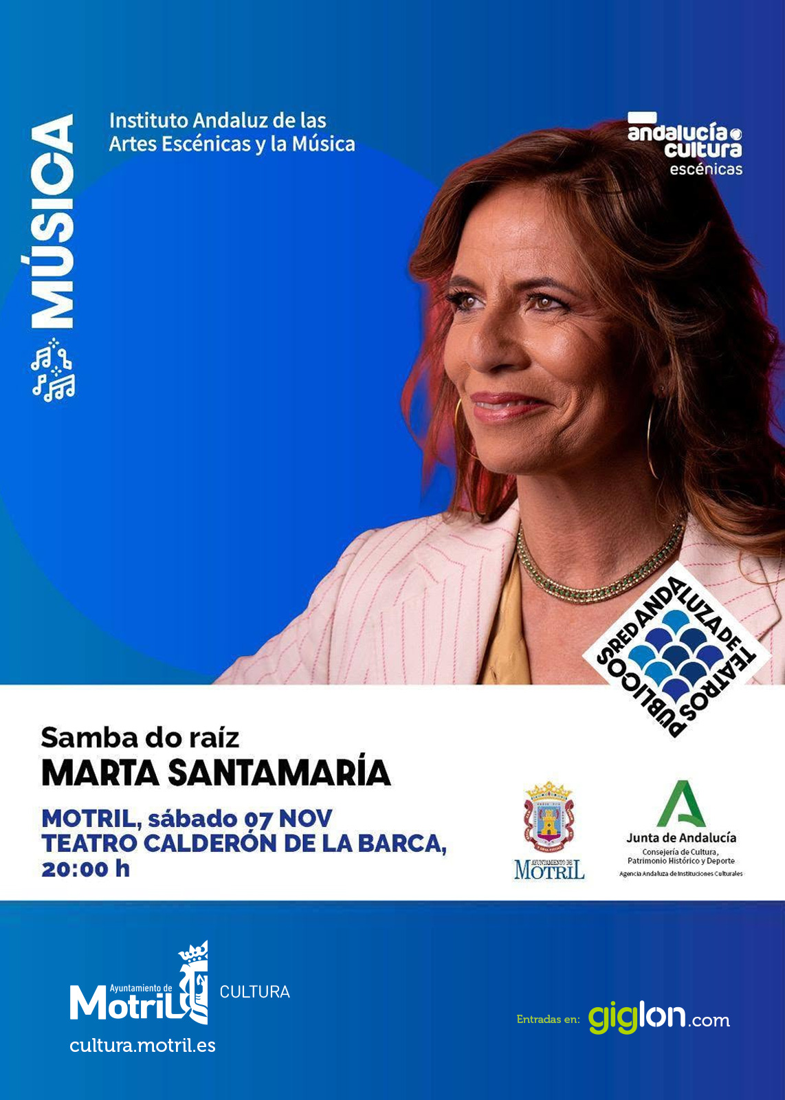 Samba do raíz de Marta Santamaría en Motril