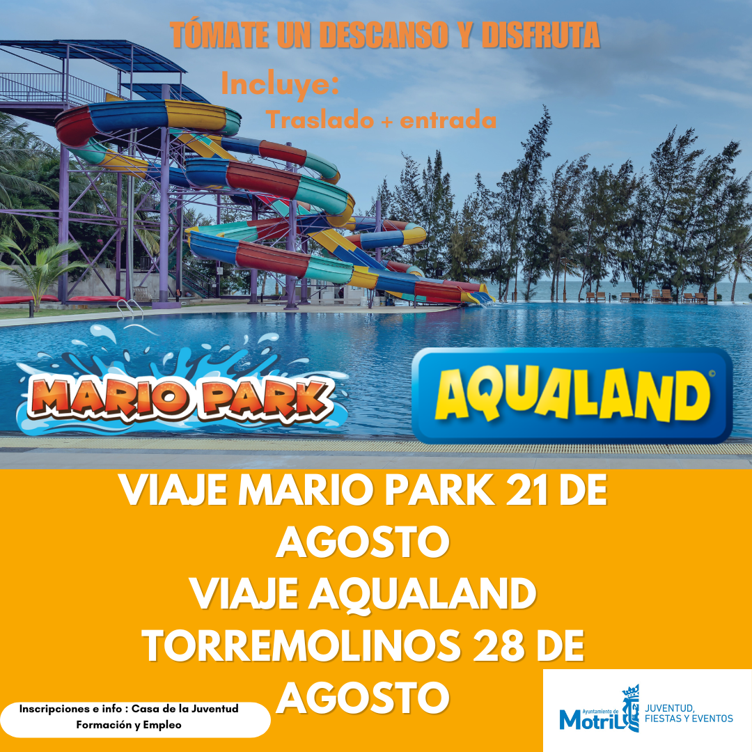 Viaje Mario Park Roquetas de Mar