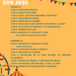 Fiestas del Barrio de San José 2025