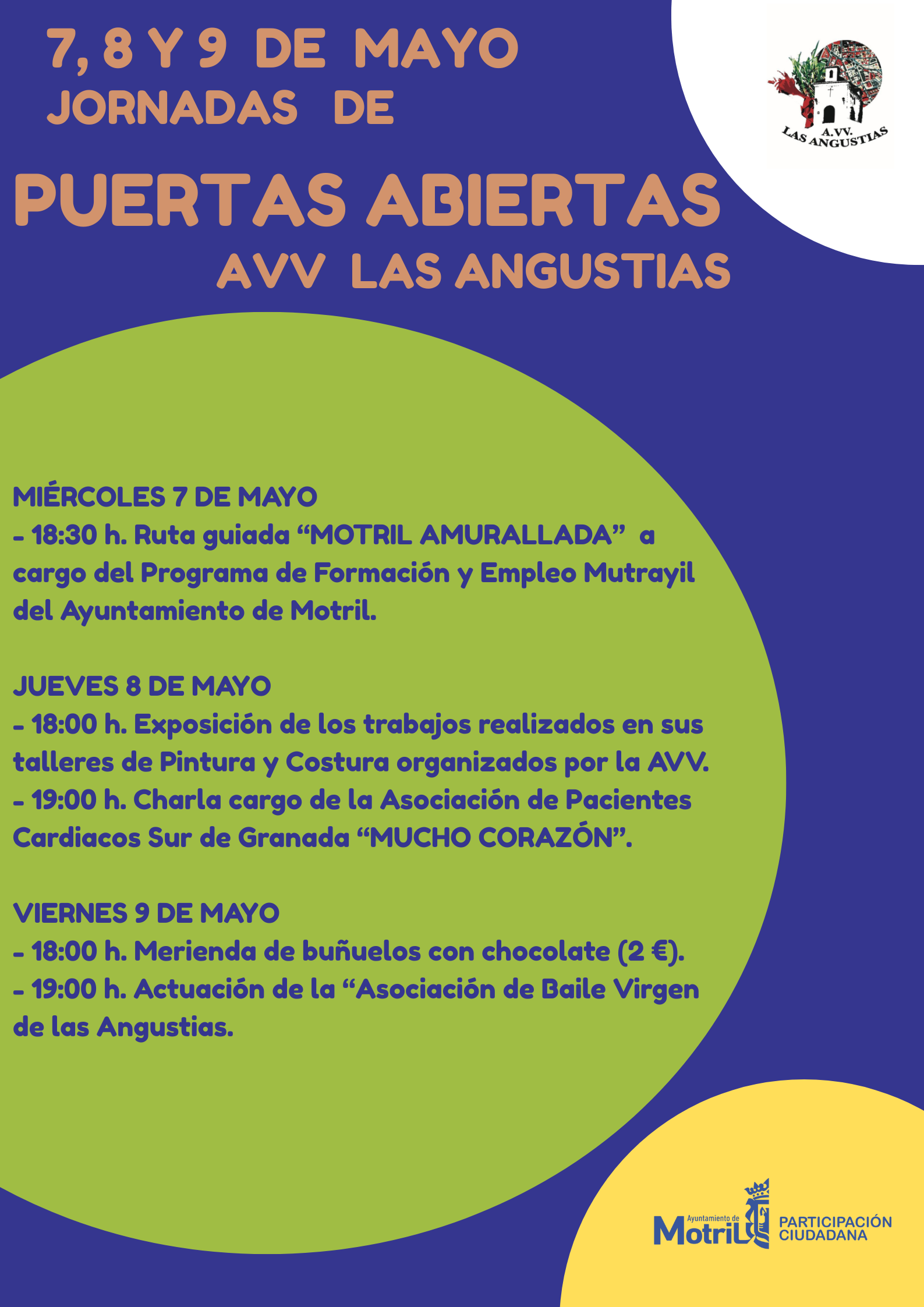 Jornadas de Puertas Abiertas en el Centro de Barrio de las Angustias