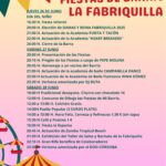 FIESTAS DE BARRIO LA FABRIQUILLA 2025