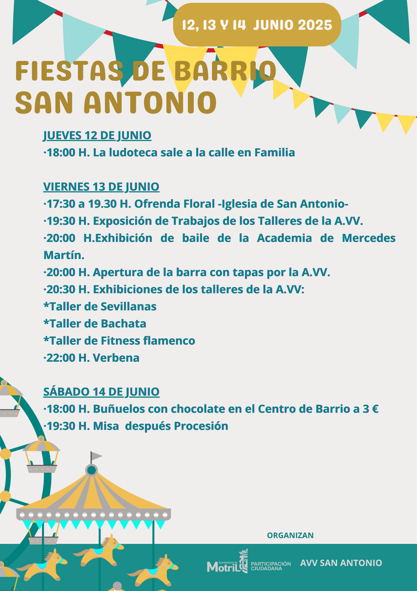 Fiestas de Barrio SAN ANTONIO