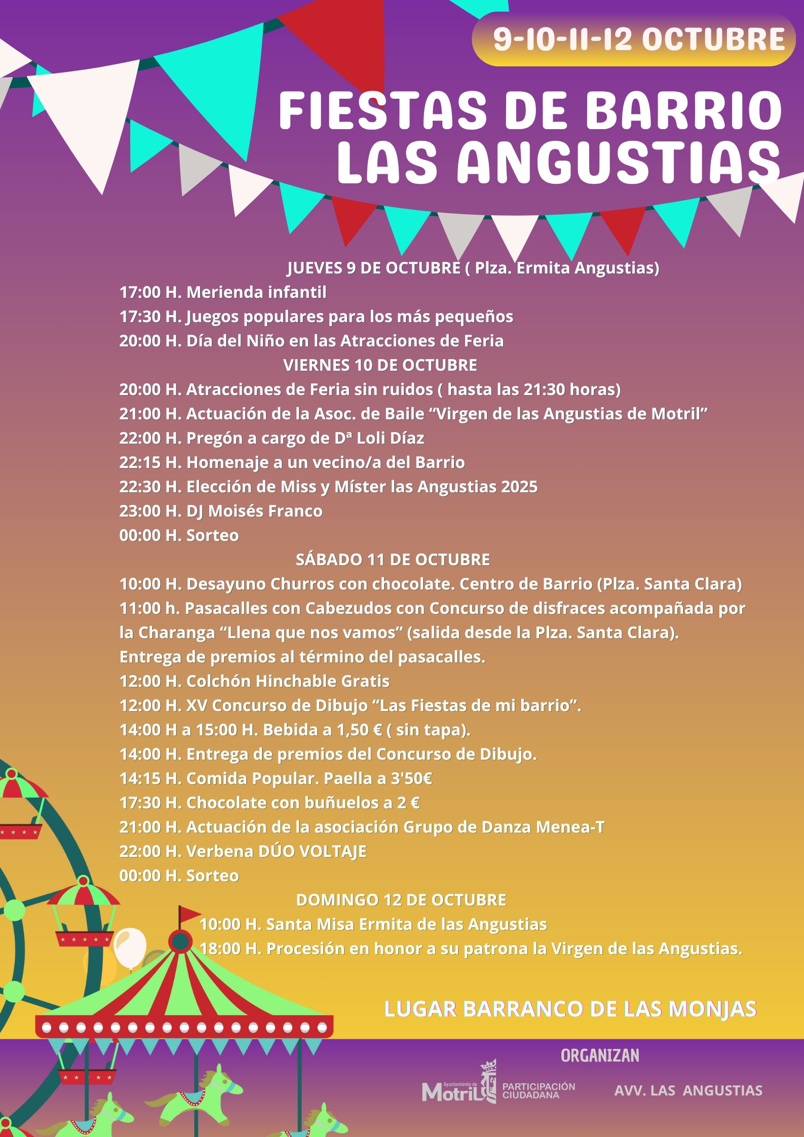 Fiestas del Barrio de las Angustias 2025