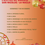 Fiestas del Barrio de San Nicolás-La Nacla 2025