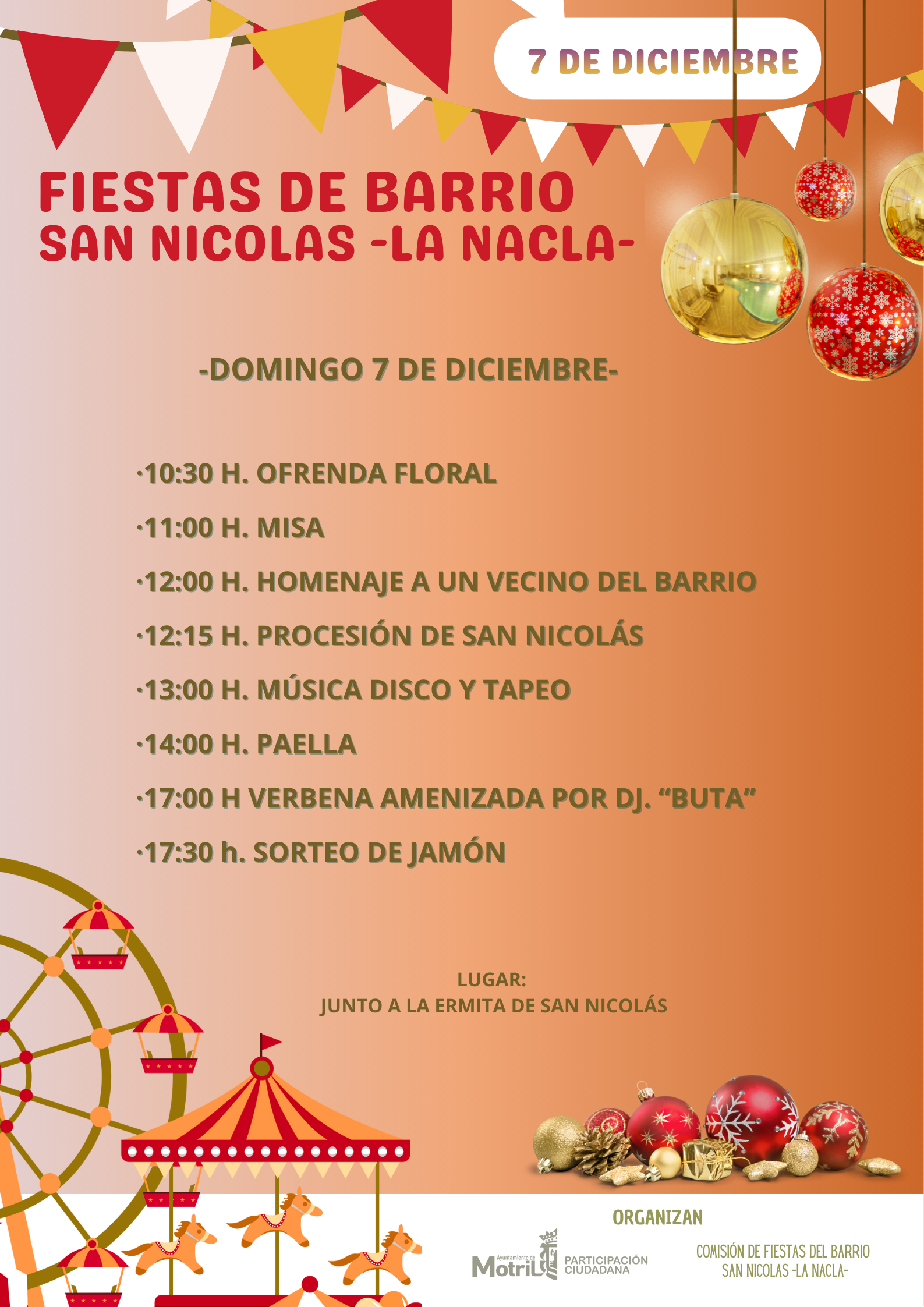 Fiestas del Barrio de San Nicolás-La Nacla 2025