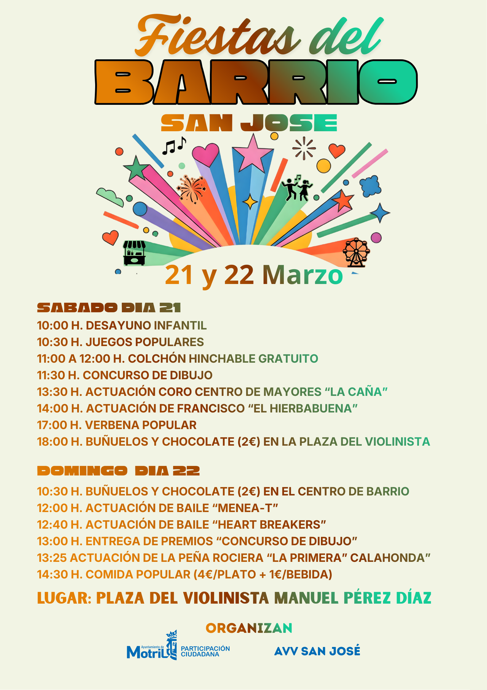 Fiestas del Barrio de San José 2026