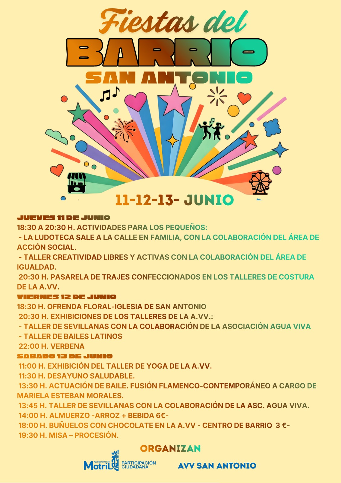 Fiestas del Barrio SAN ANTONIO 2026