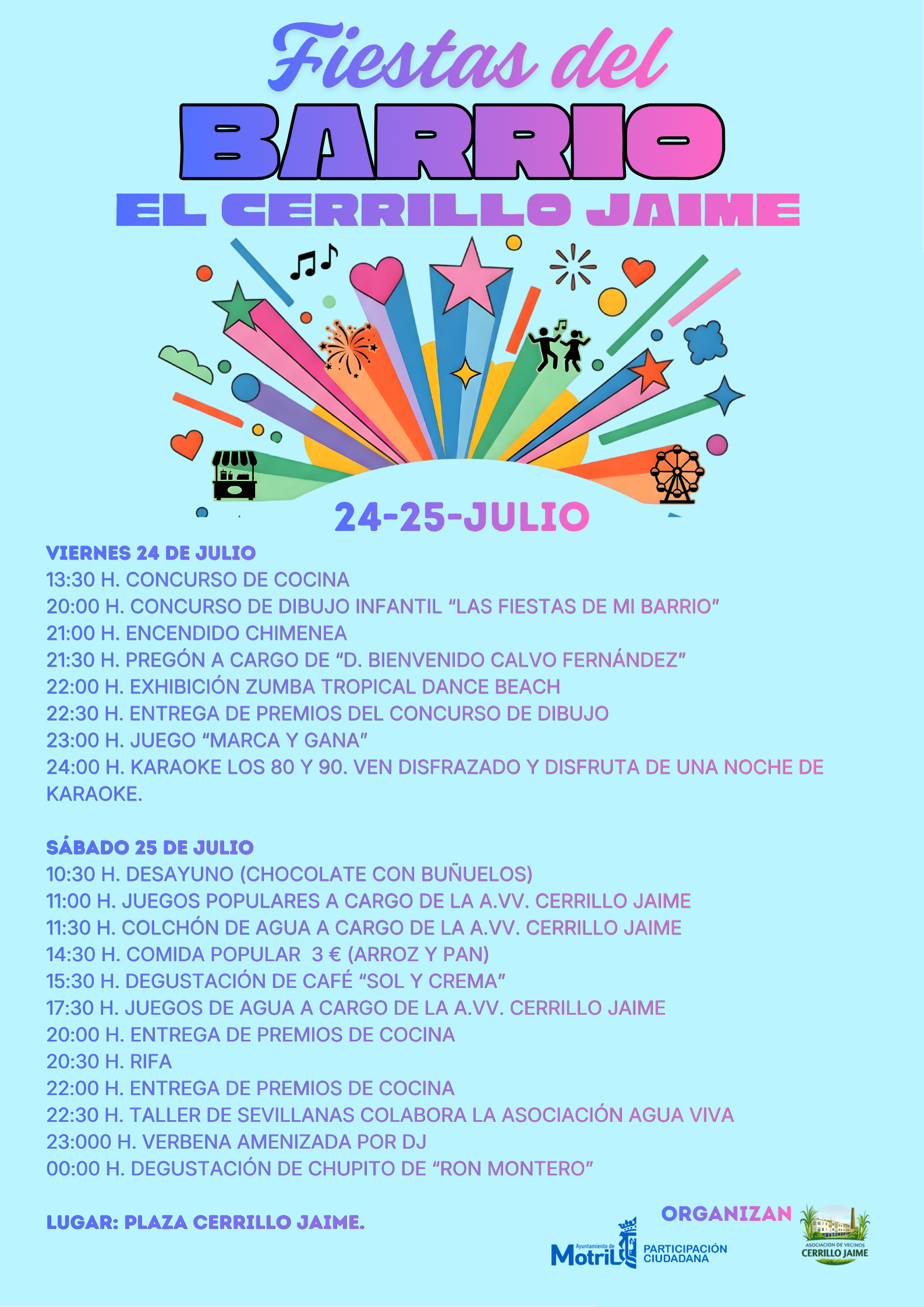 Fiestas del Barrio del Cerrillo Jaime 2026